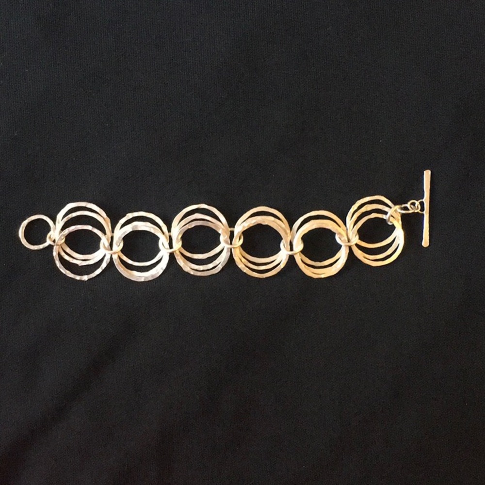 Artisan silver bracelet